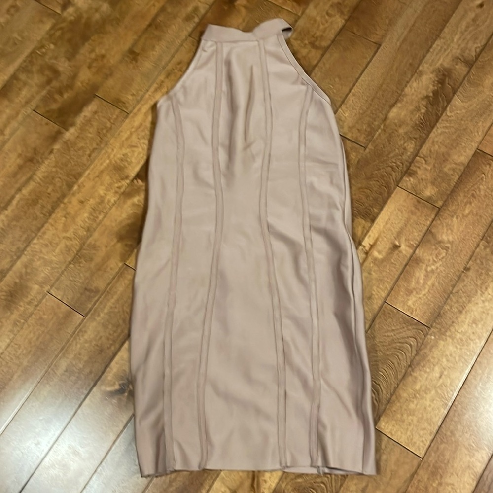 🌻Black Label Dusty Rose Dress With Back Zipper NWT